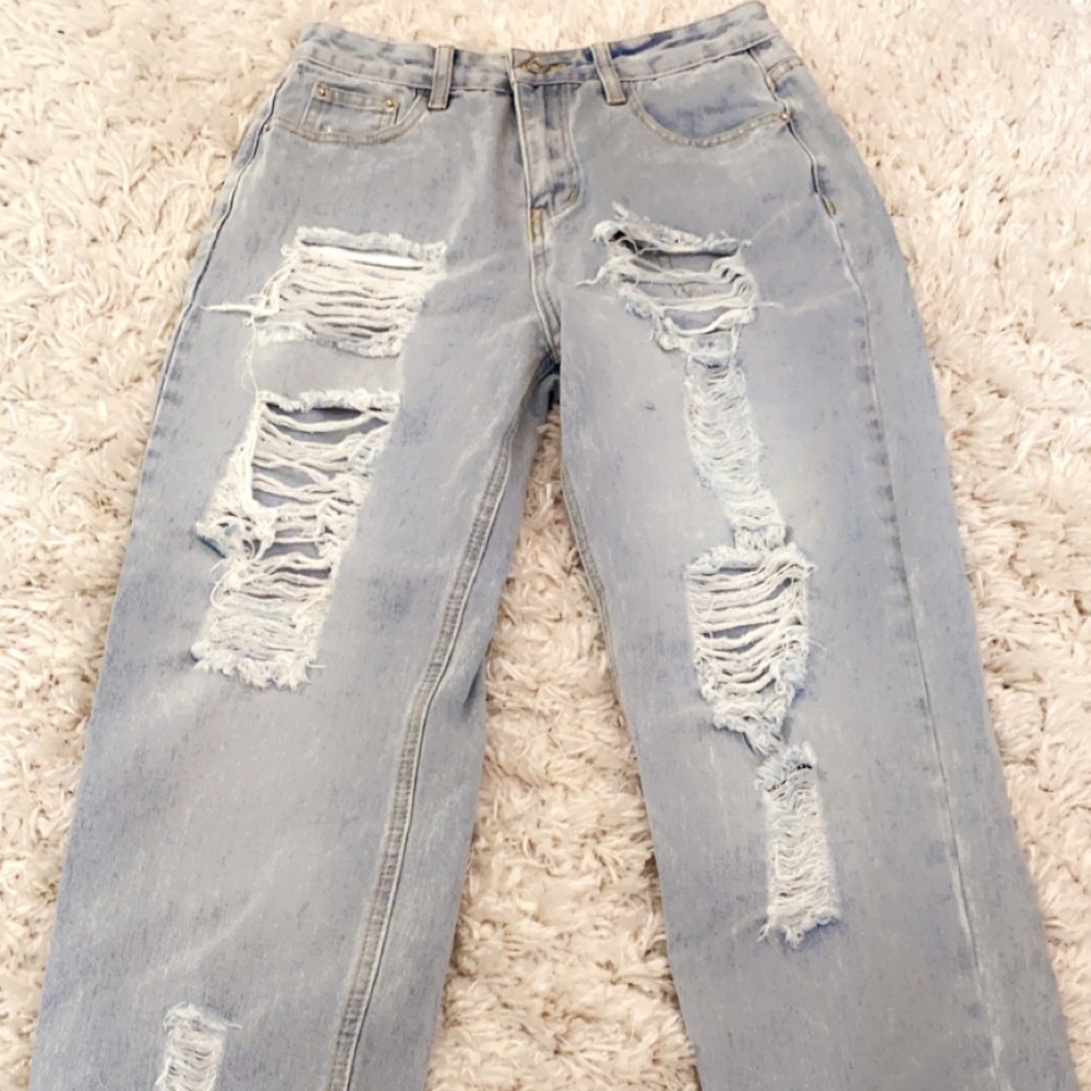 High rise Mom Jeans
